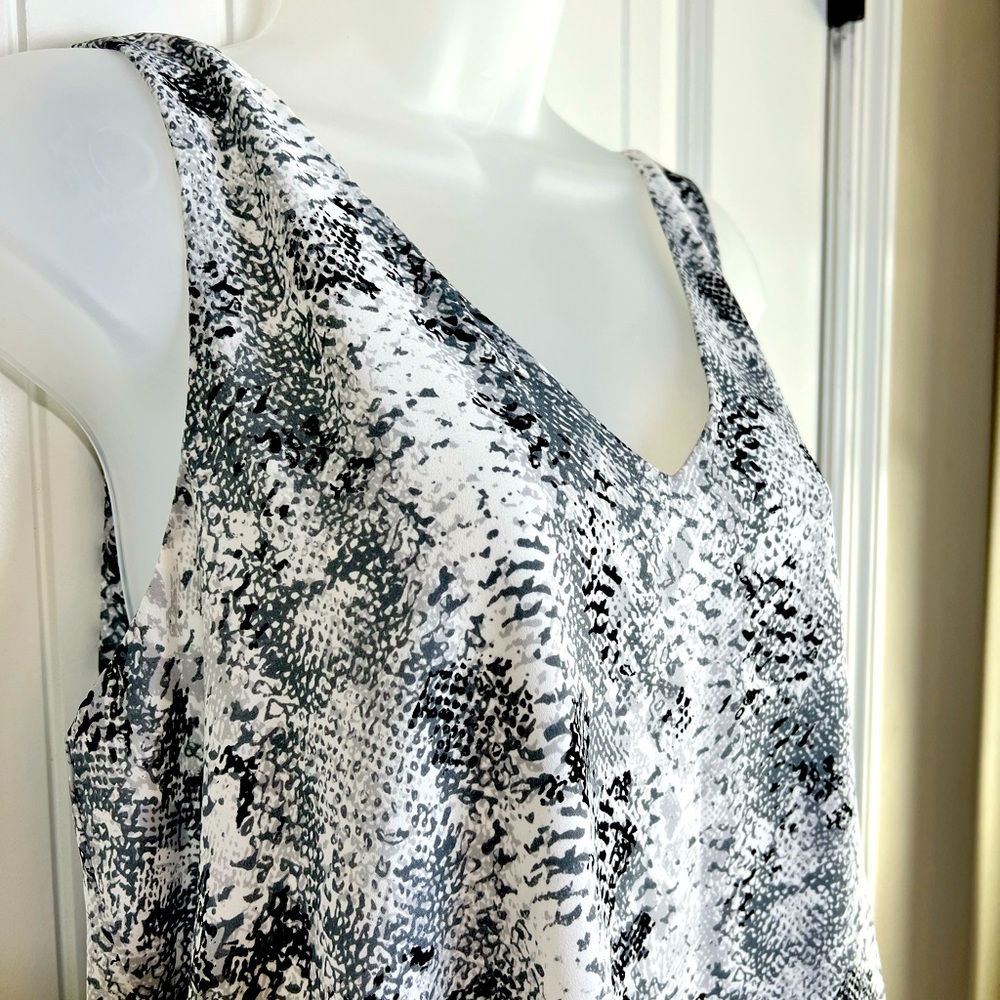 Snake print cami tank